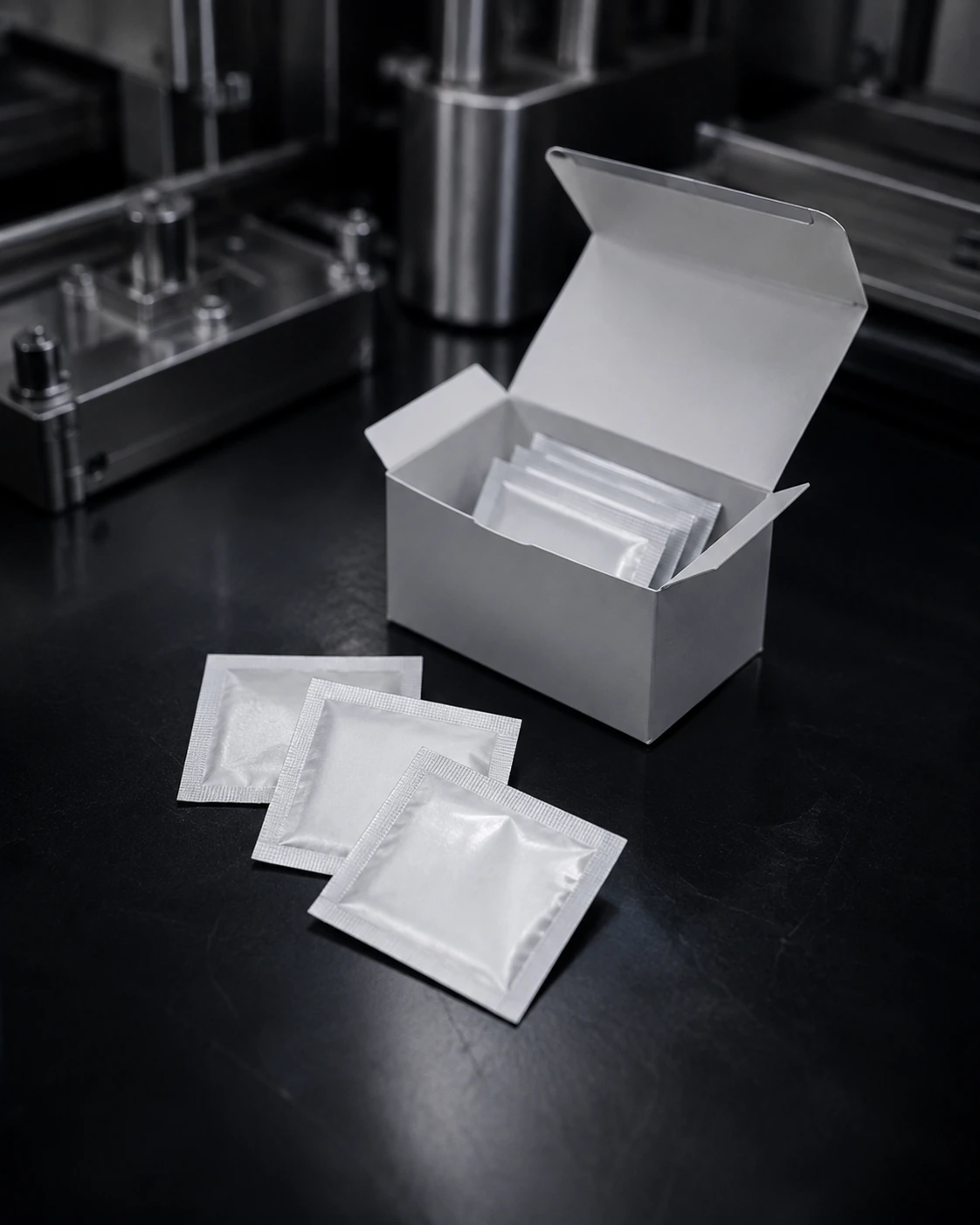 Pack stage in oral dissolving strips manufacturing
